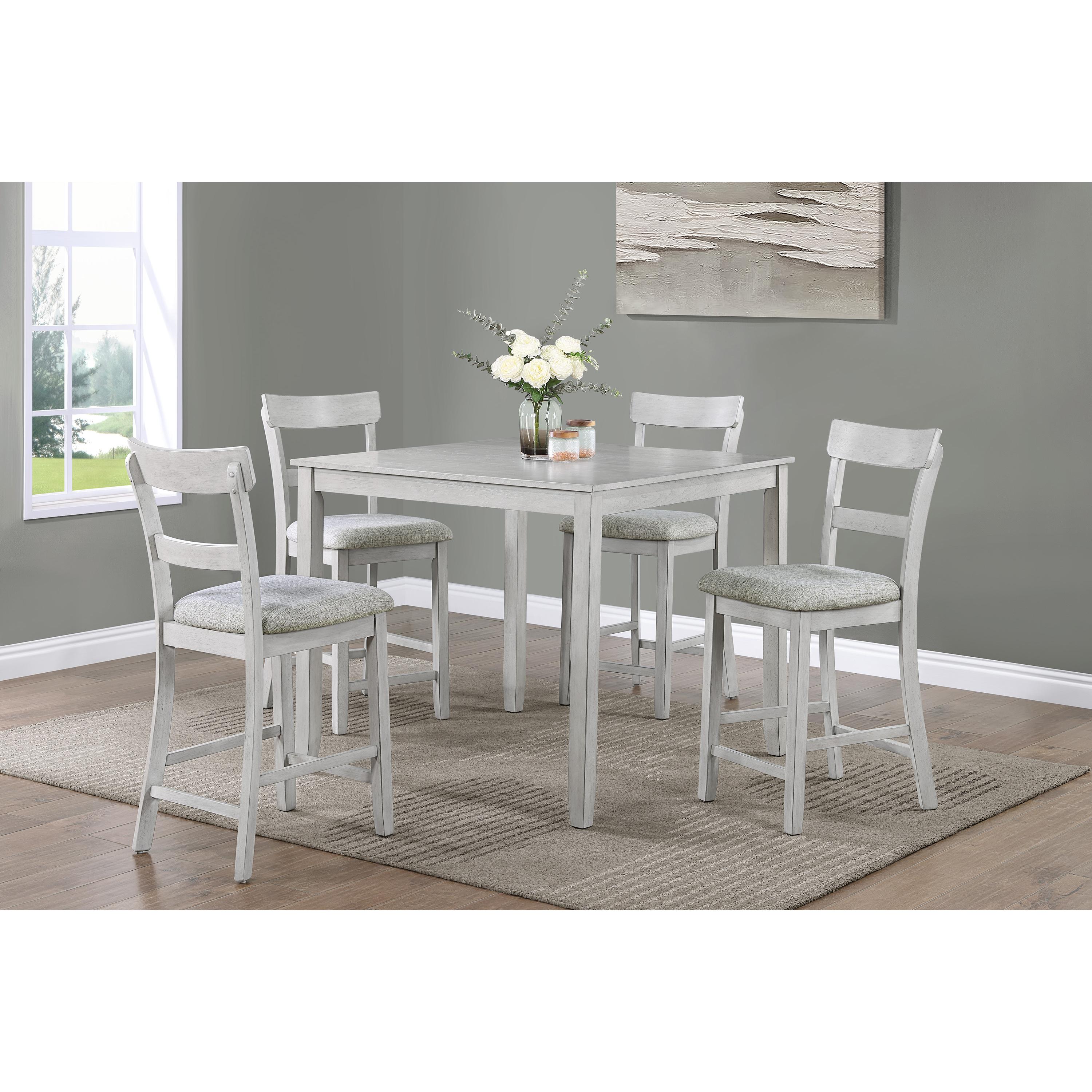Crown Mark Henderson 2754DW-SET Dinette - Driftwood IMAGE 1